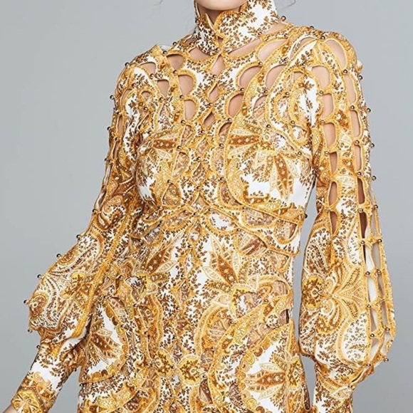 - 🔥🔥🔥 RARE ZIMMERMANN ZIPPY SCALLOP DRESS SIZE 2😍 - Picture 5 of 7